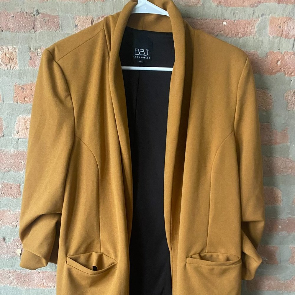 BBJ Los Angeles Mustard Blazer - large